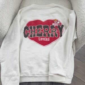 Cherry LA Cream Sweatshirt lovers